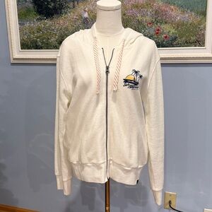 Faherty Beach Fleece Zip  Hoodie